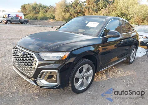 2022 Audi Q5 Sportback S Line Prestige from USA, damaged, VIN WA16AAFY3N2015656